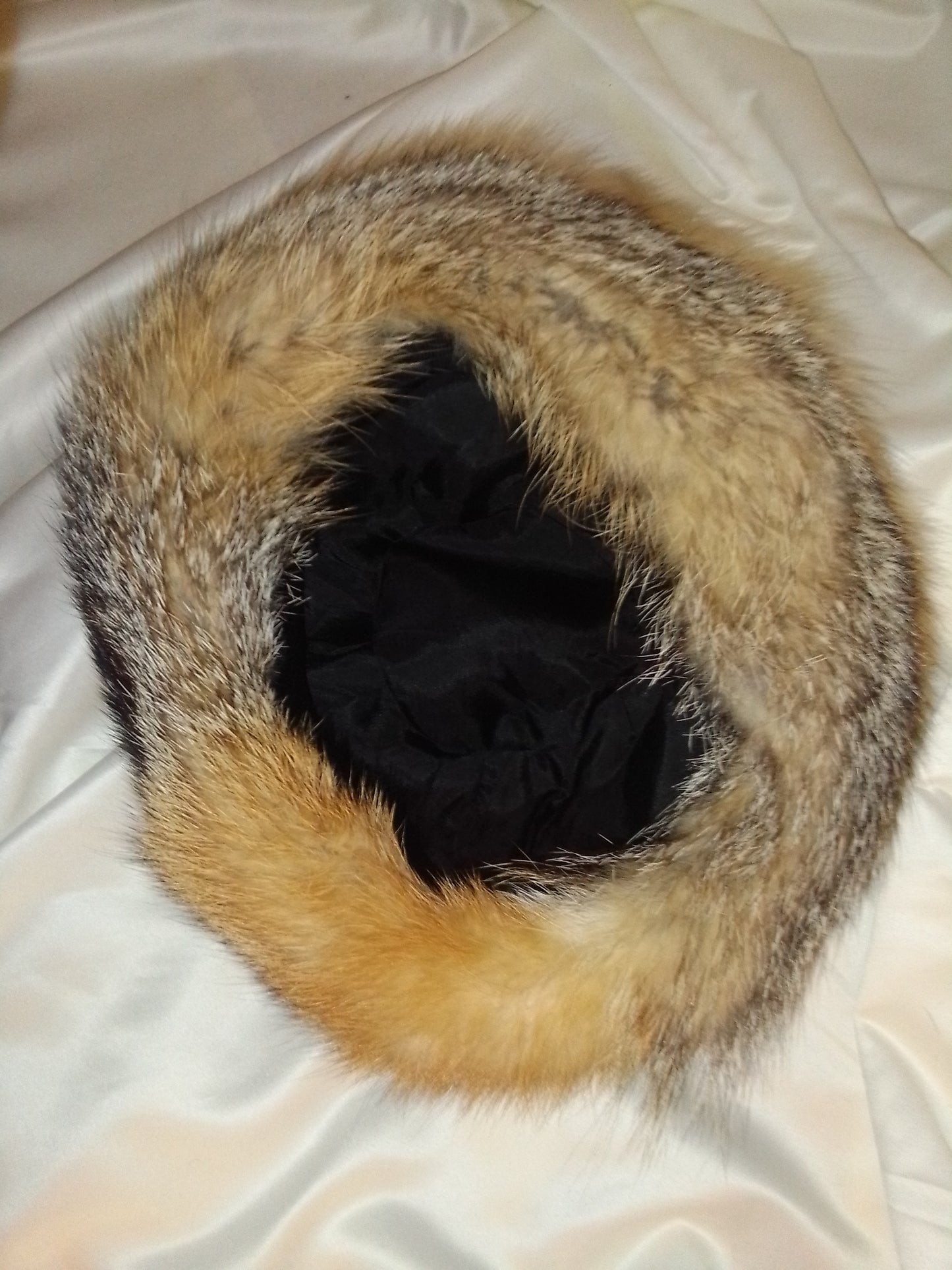 Chapeau fourrure renard