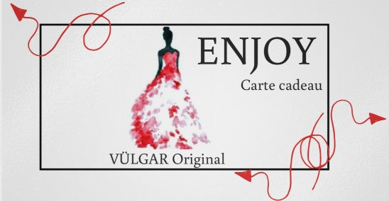 Carte cadeau "Enjoy"