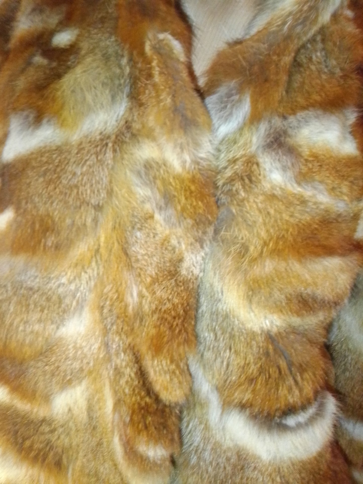 Manteau fourrure renard