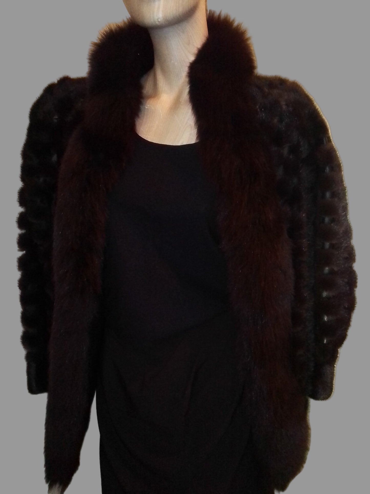 Manteau fourrure vison