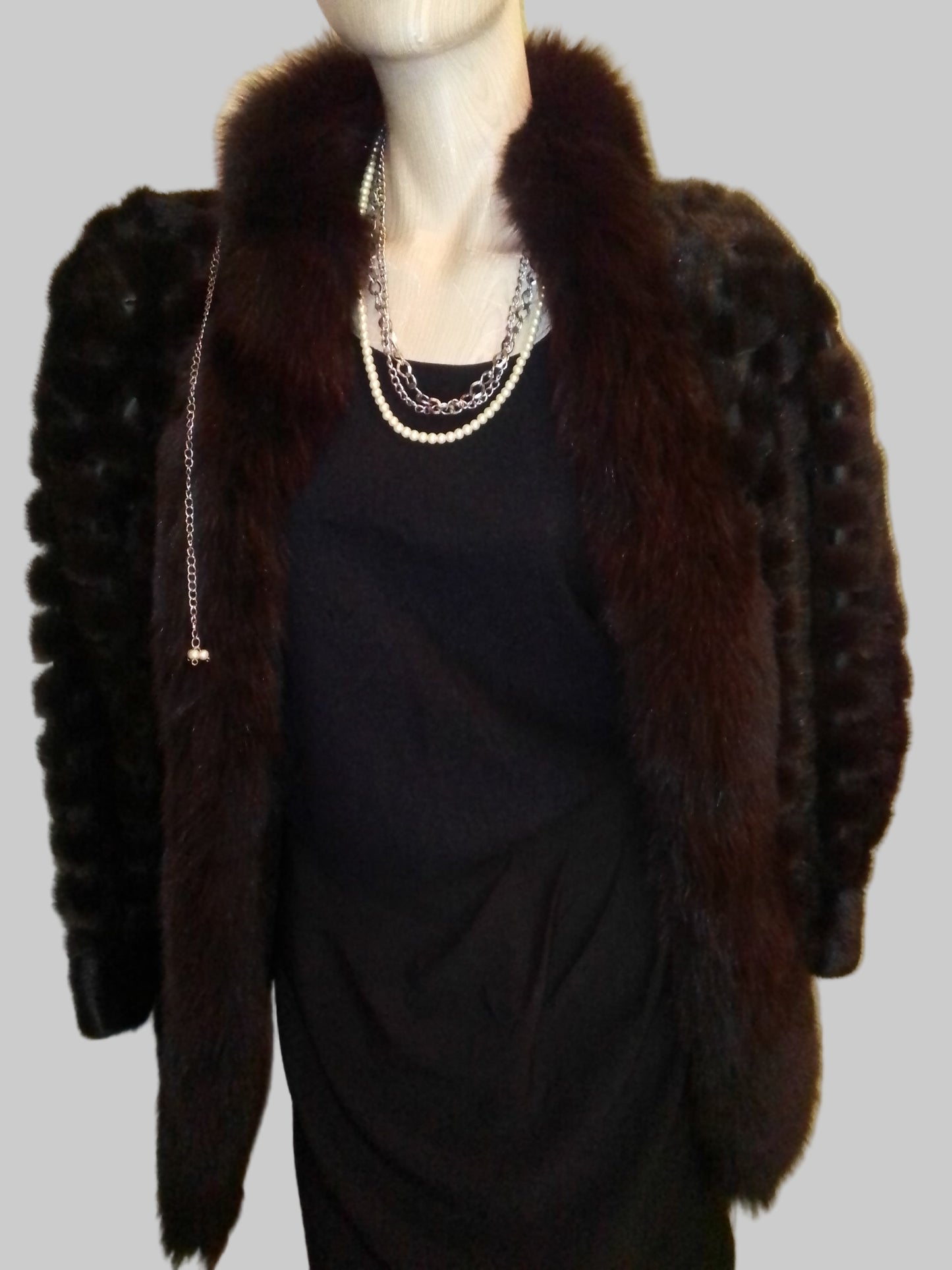 Manteau fourrure vison