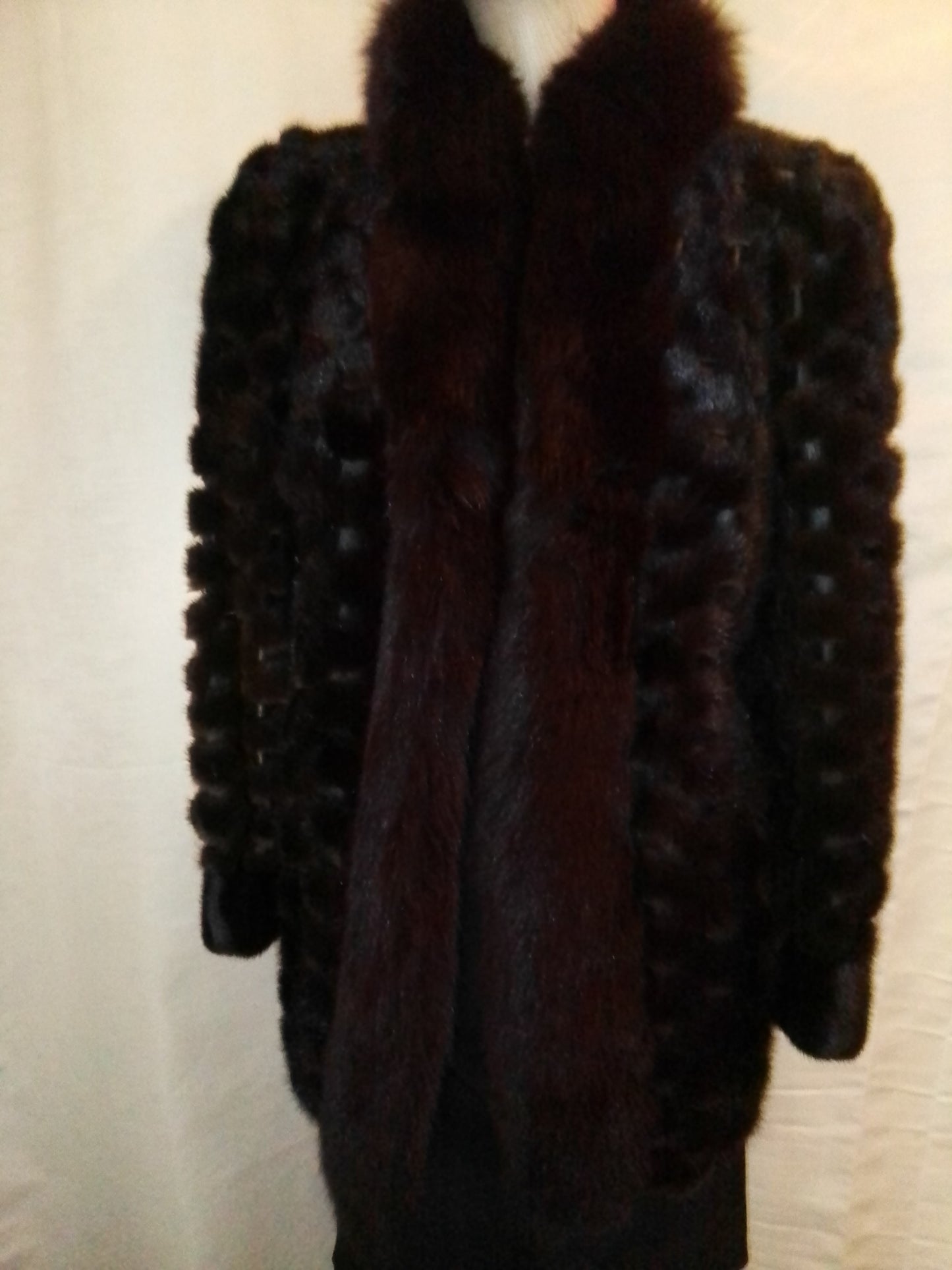 Manteau fourrure vison