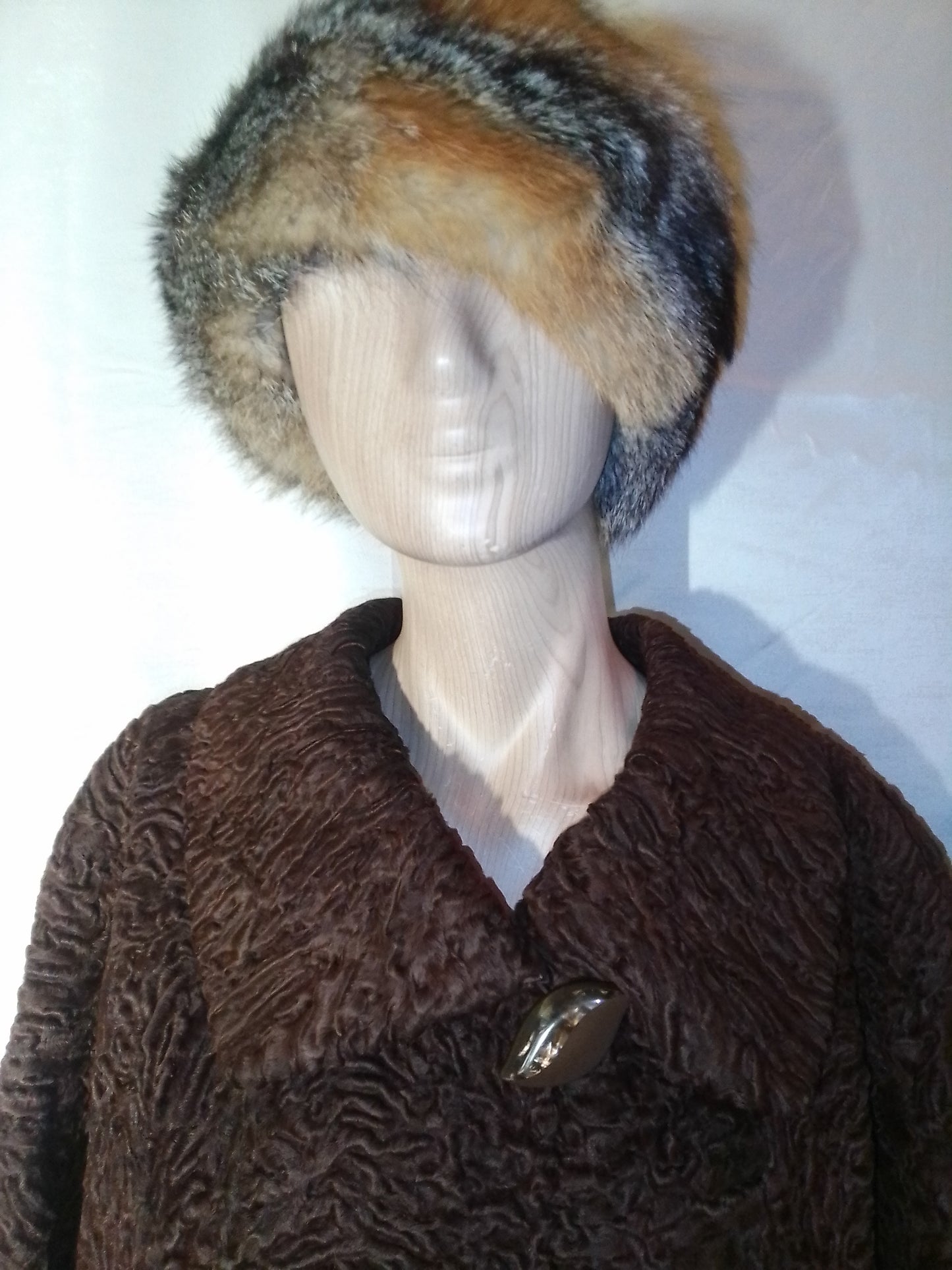 Chapeau fourrure renard