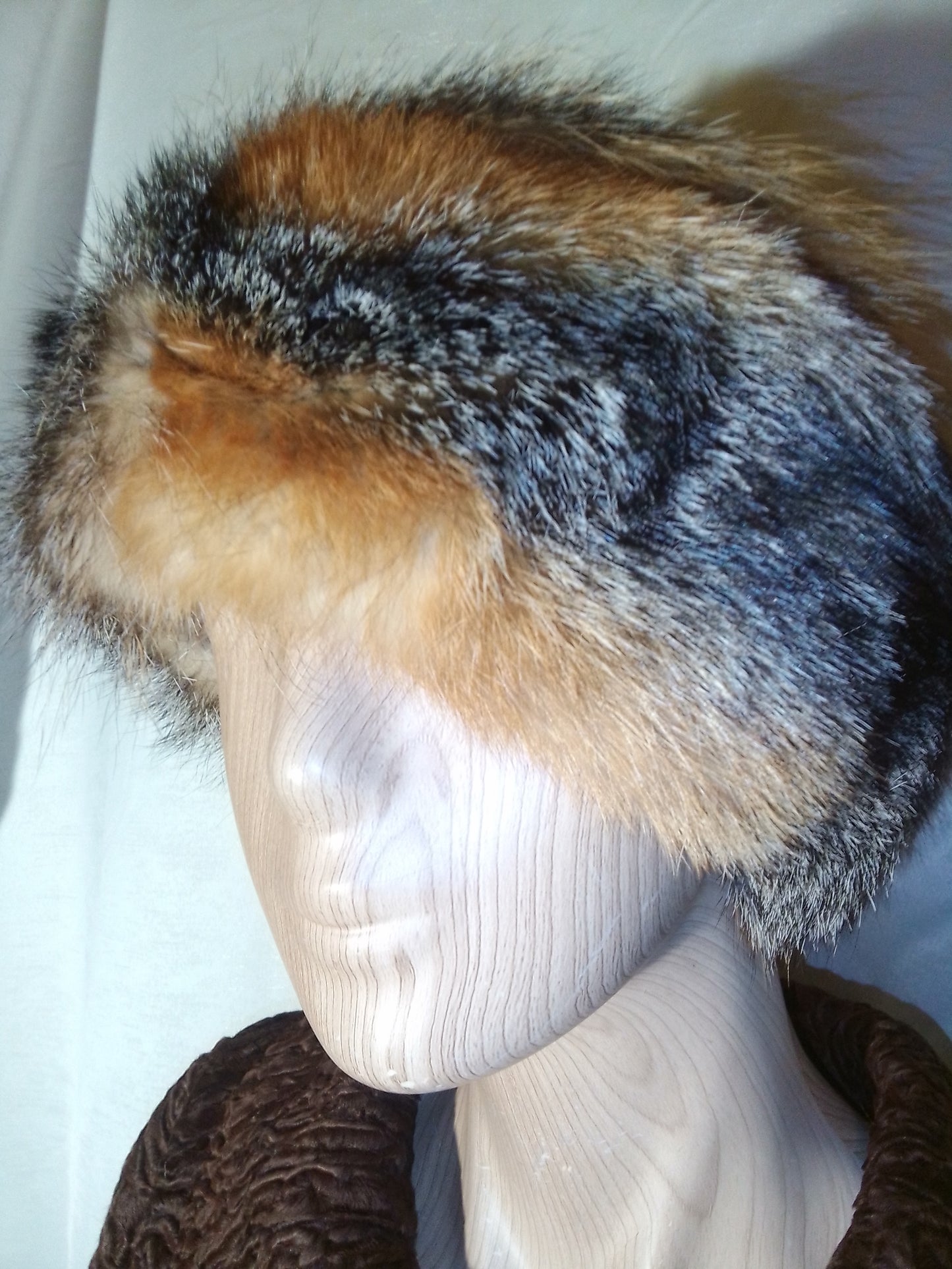 Chapeau fourrure renard