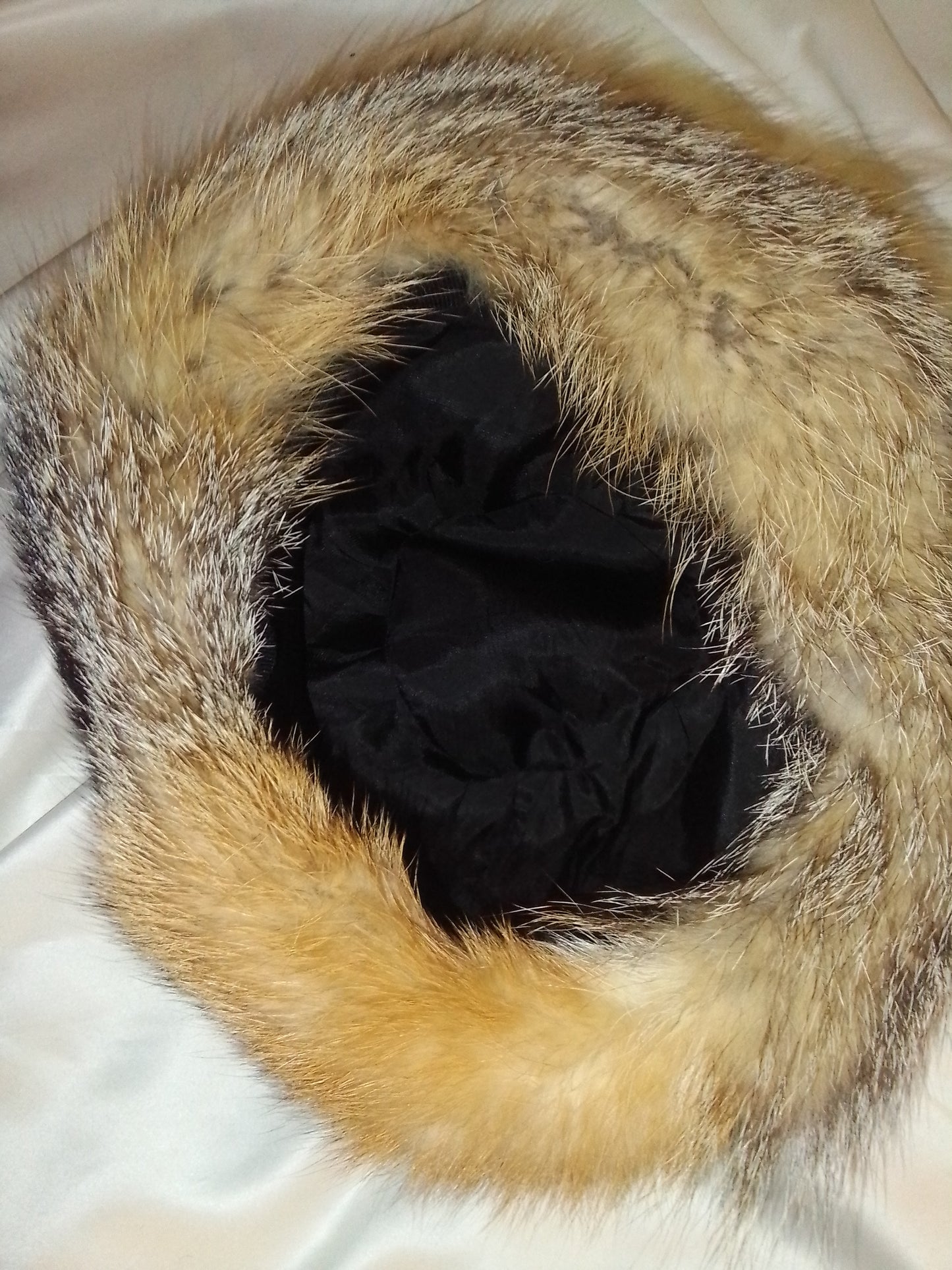 Chapeau fourrure renard