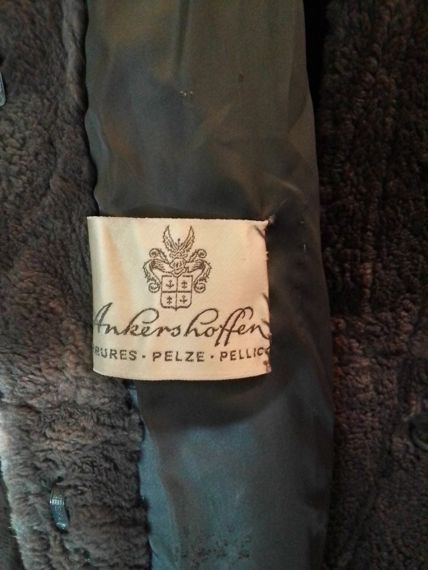 Manteau fourrure chinchilla