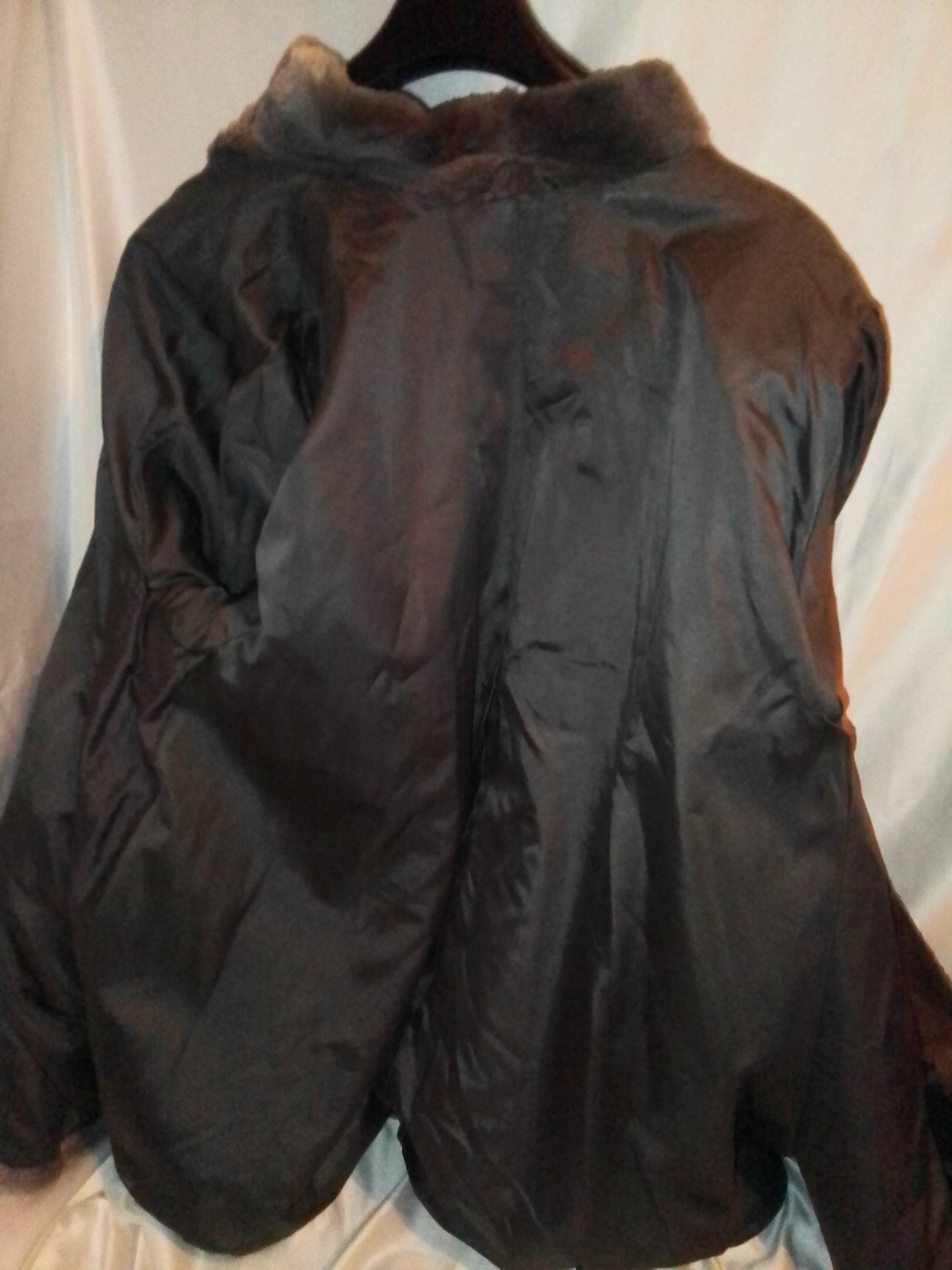 Manteau fourrure chinchilla