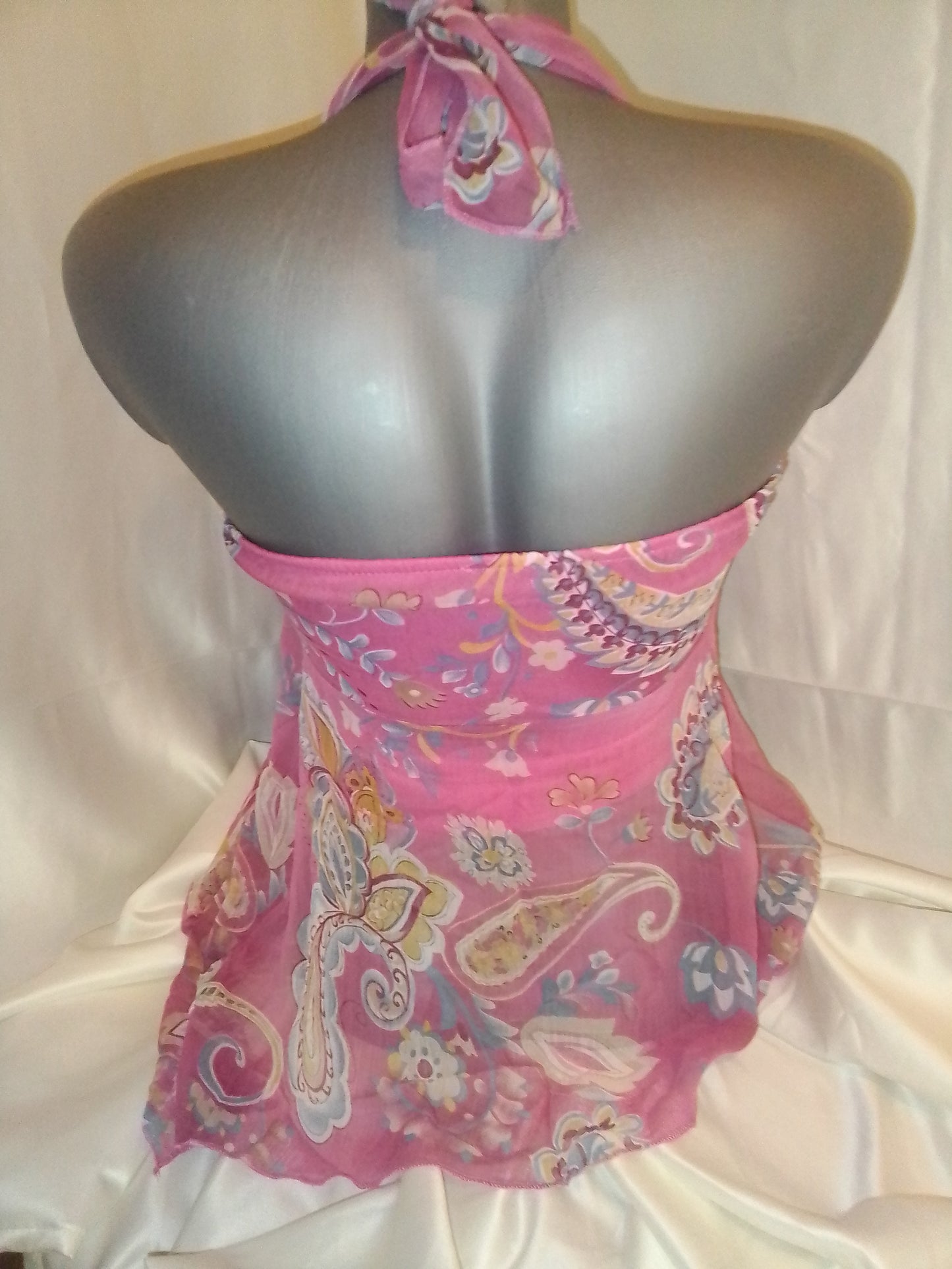 Débardeur vintage avec strass