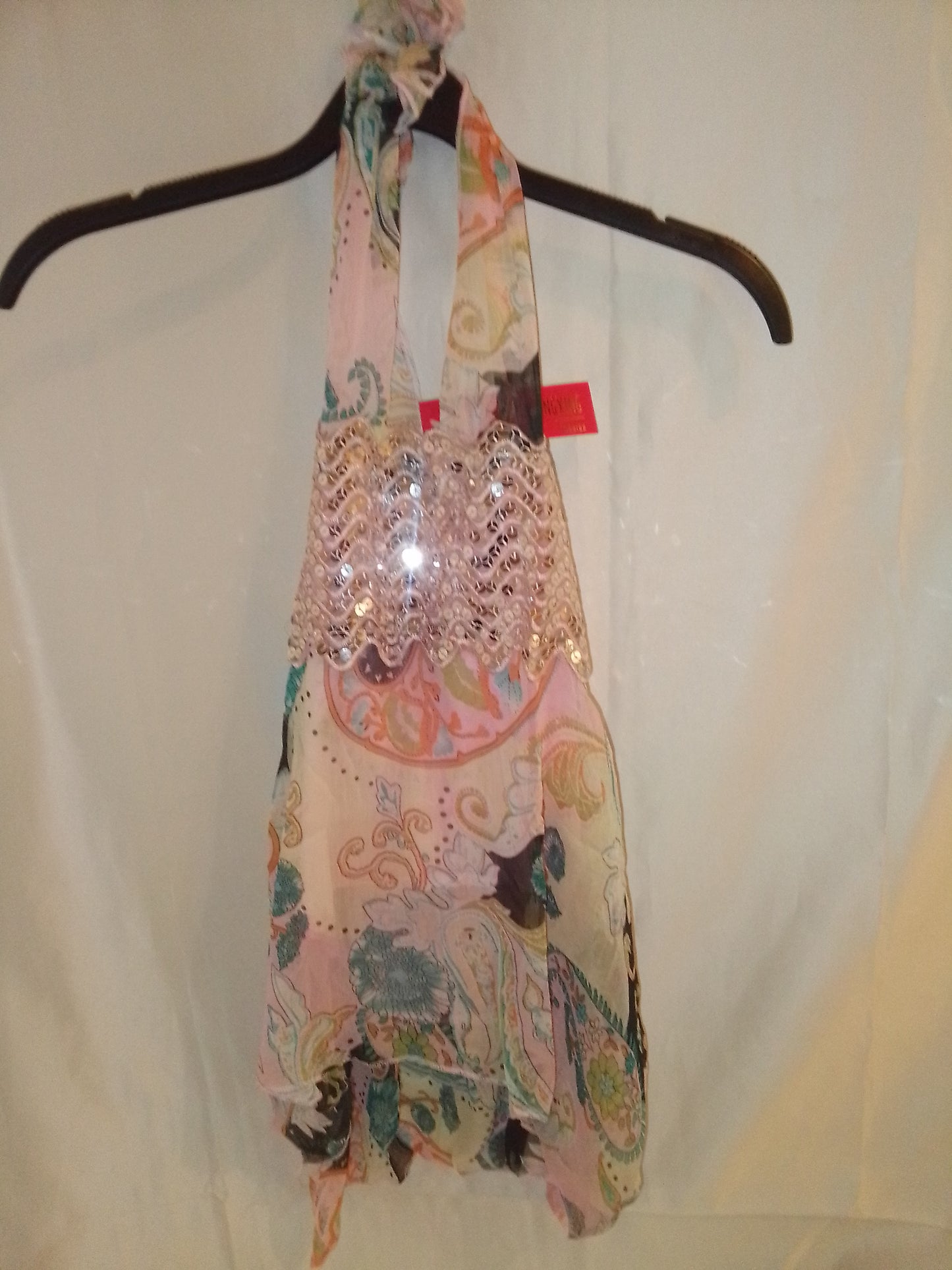 Débardeur vintage avec strass