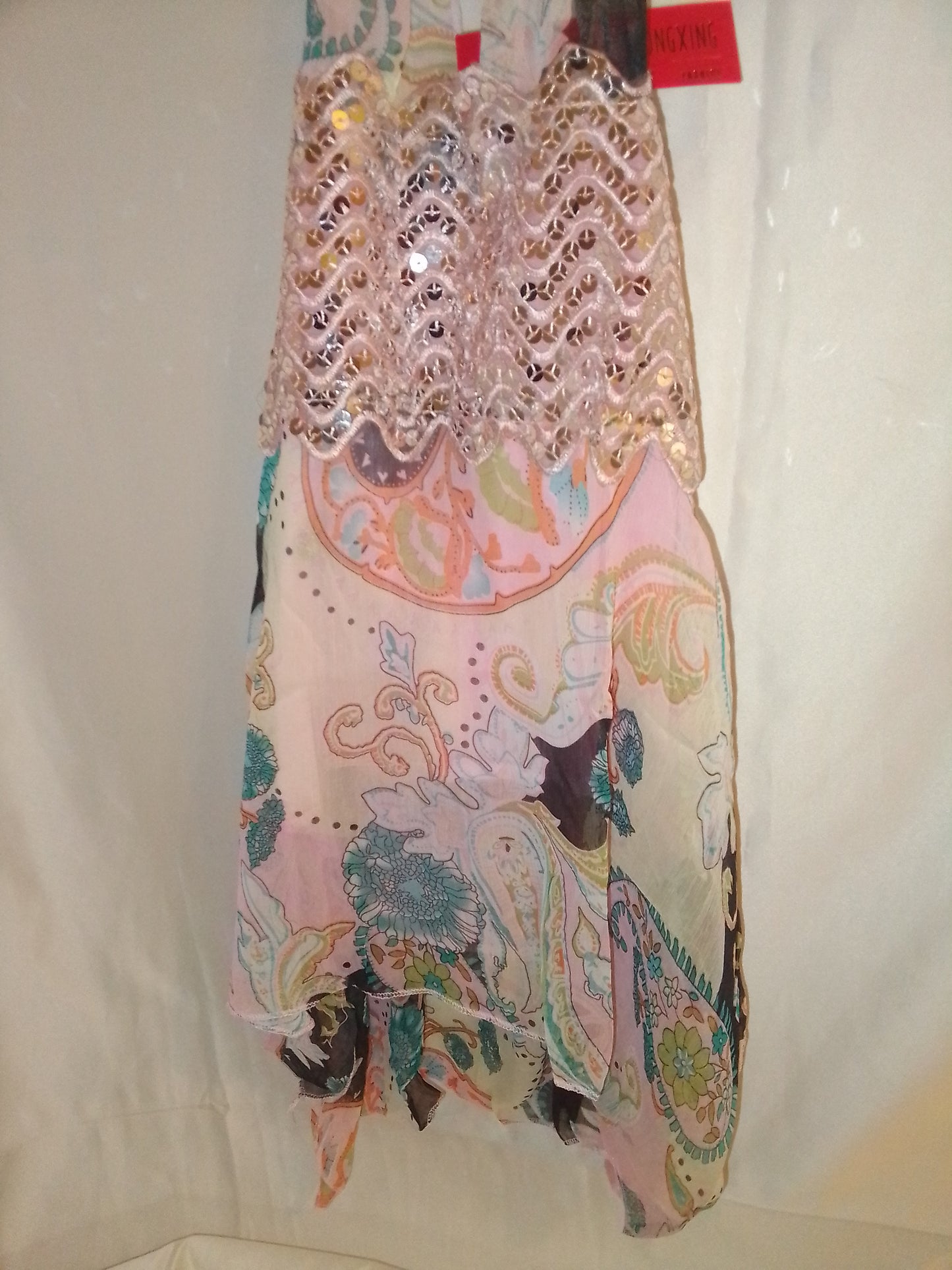 Débardeur vintage avec strass