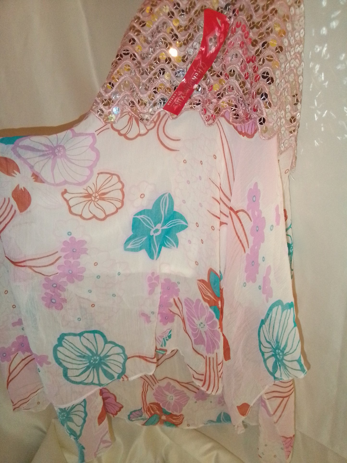Débardeur vintage avec strass