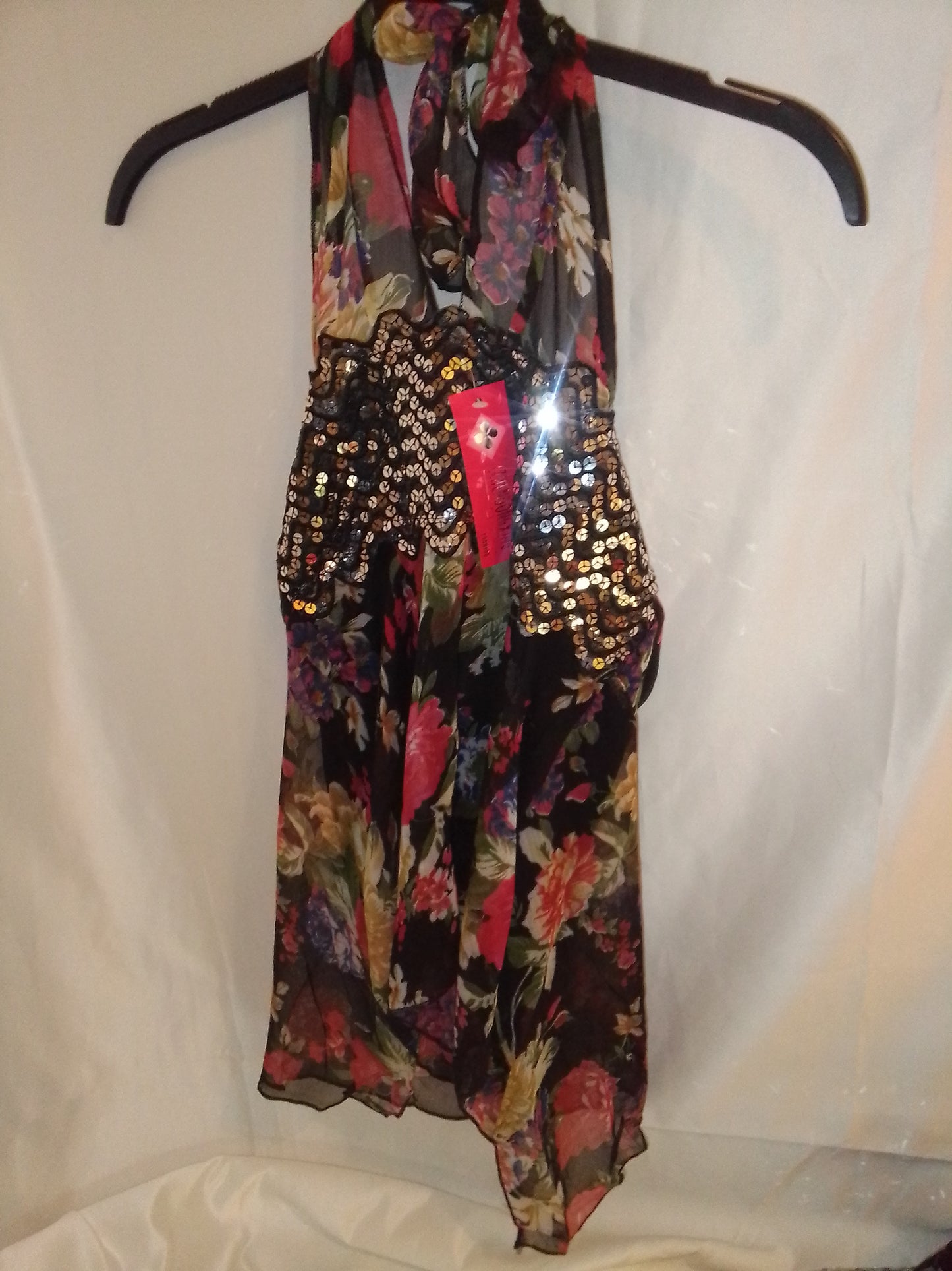 Débardeur vintage avec strass