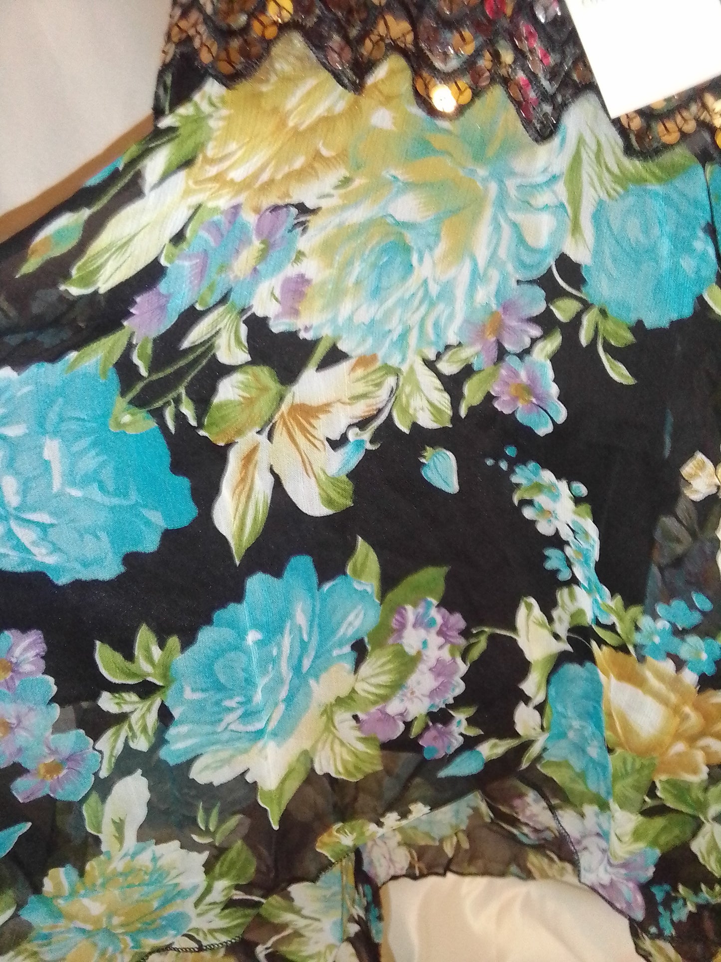 Débardeur vintage avec strass