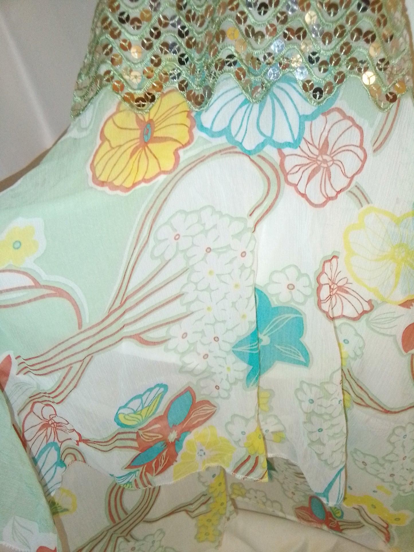 Débardeur vintage avec strass