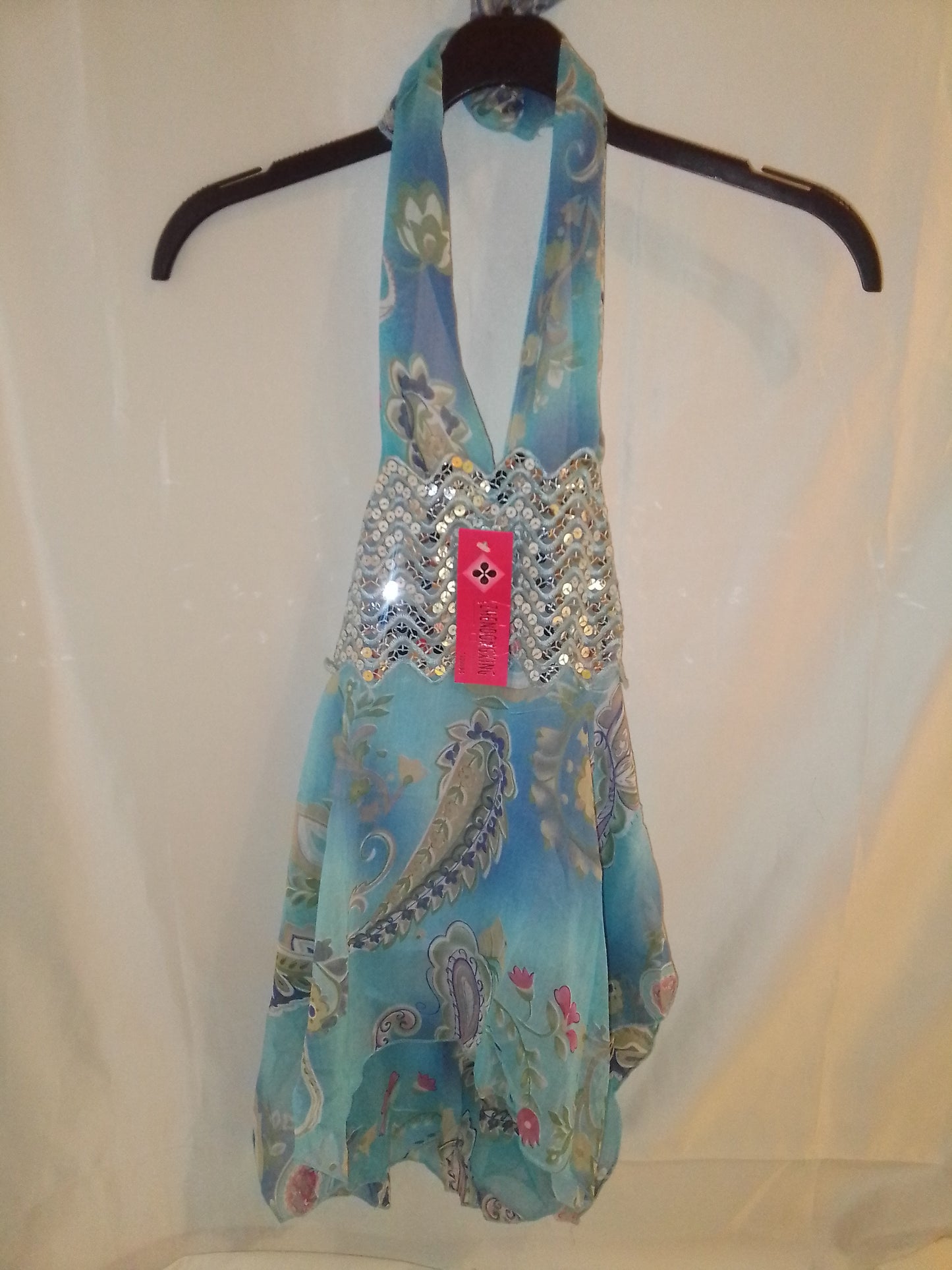 Débardeur vintage avec strass