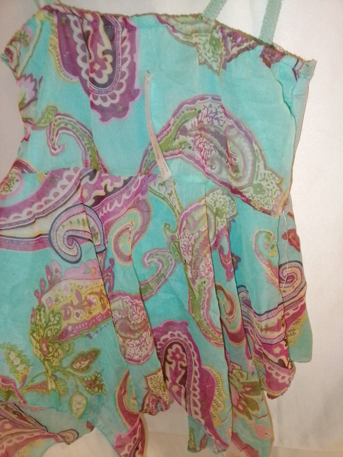 Débardeur vintage avec sequins