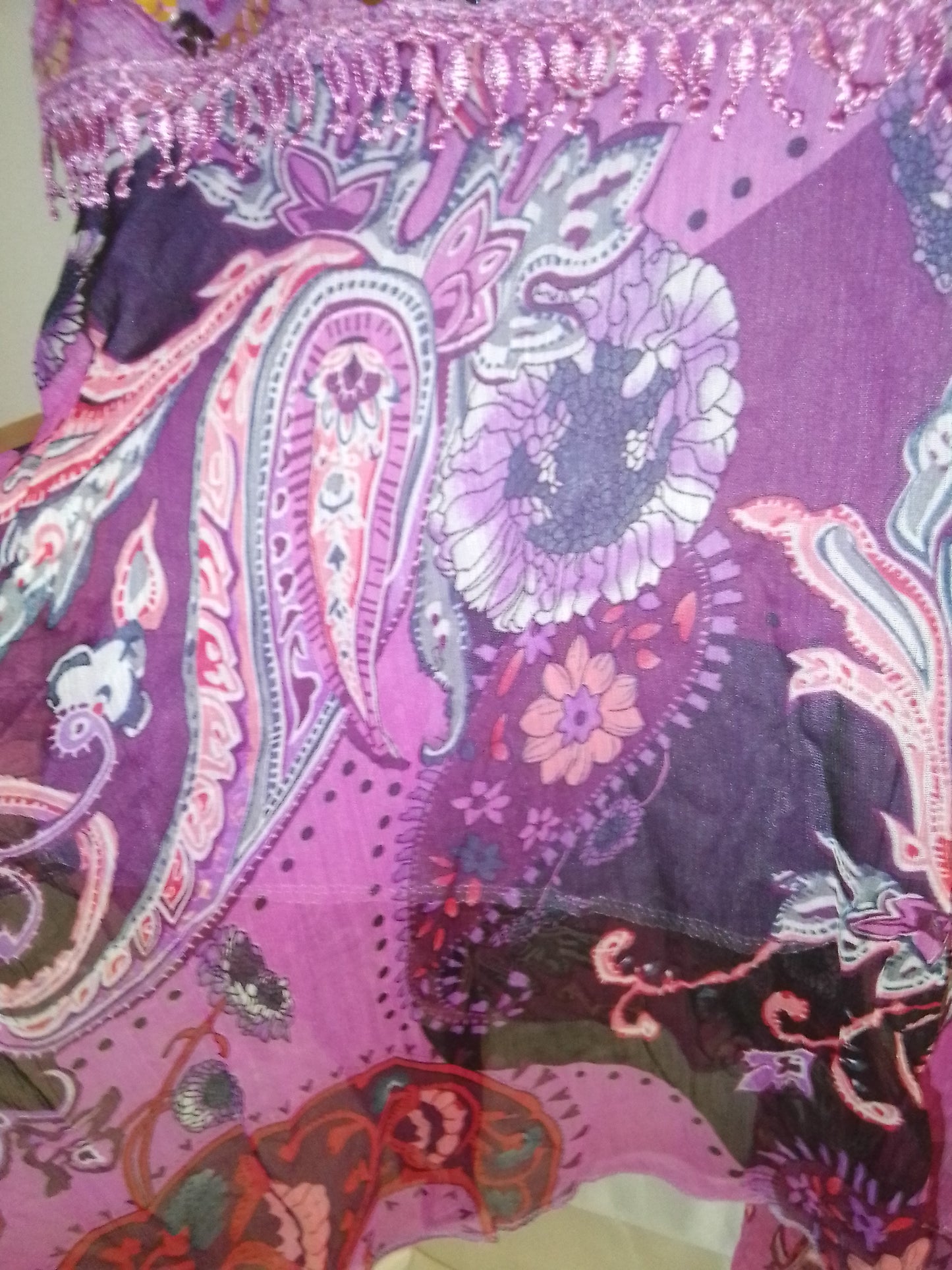 Débardeur vintage avec sequins