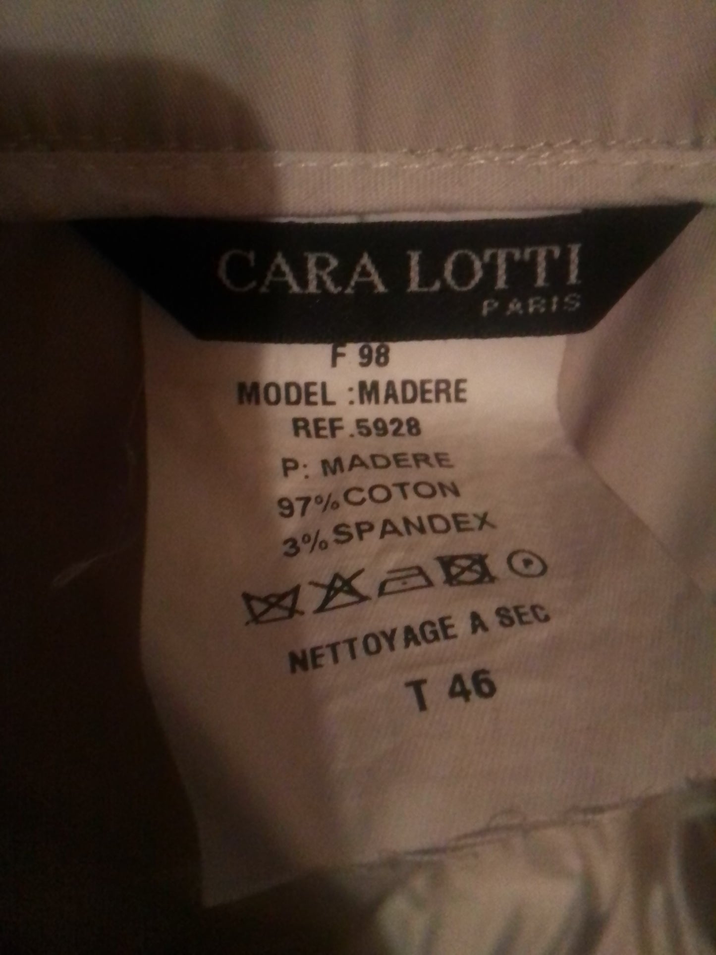 Pantalon - cara lotti