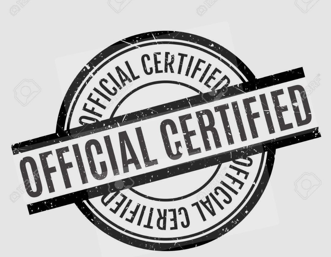 Certificat d'authentification